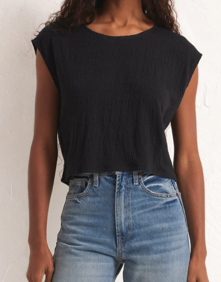 Karley Pucker Crop Top