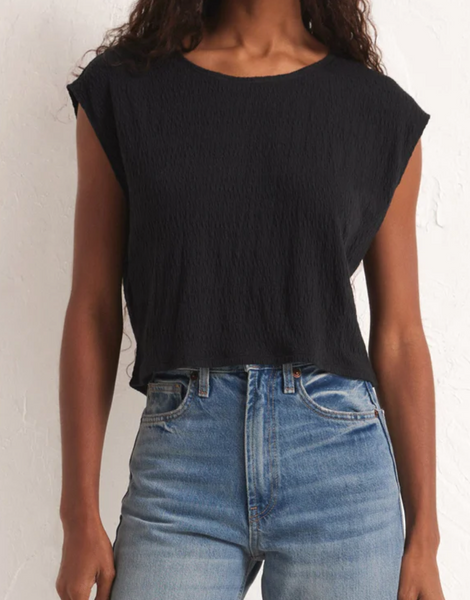 Karley Pucker Crop Top