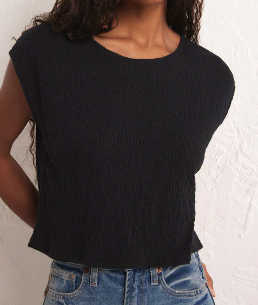 Karley Pucker Crop Top