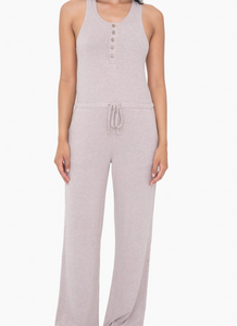 Lennon Brushed Racer Back Jumpsuit