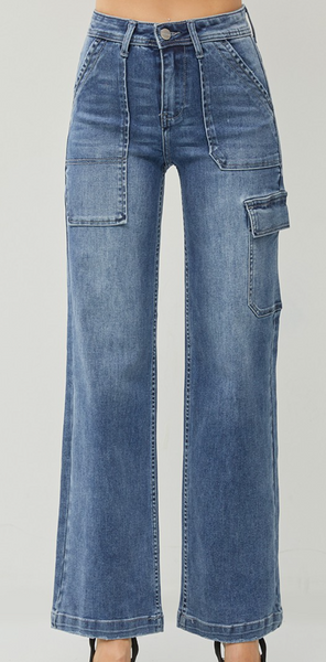 Corey Cargo High Rise Jeans