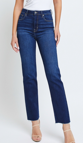 Maddie Straight Leg High Rise Jeans