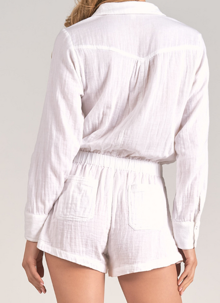 Kendall Button Down Romper
