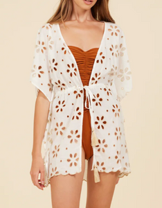 Piper Eyelet Cover Up