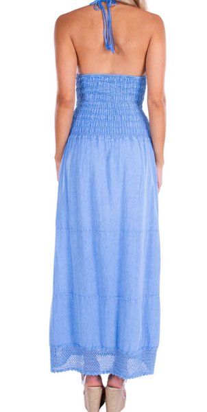 Christine Crochet Maxi Dress