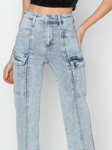 Billie Cargo Highrise Jeans