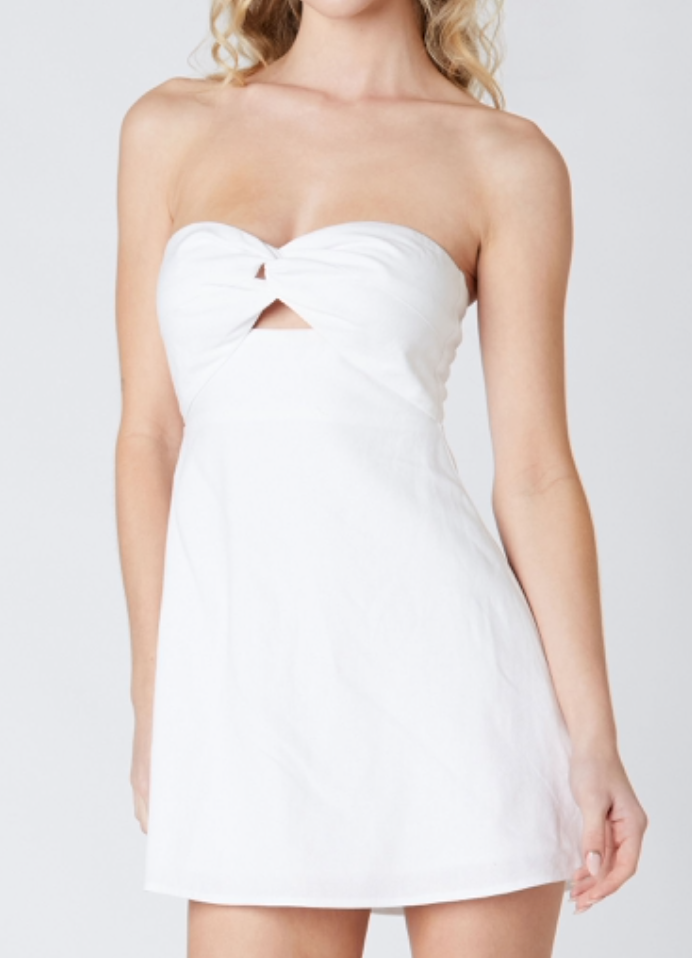 Becca Strapless A-line Dress