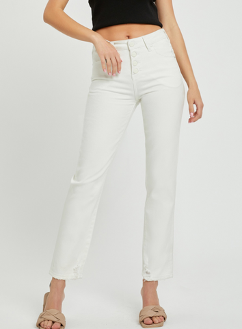 Emma Slim Fit Button Fly Jean