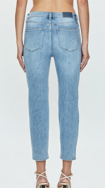 Monroe Cropped Cigarette High Rise Jeans