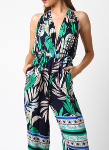 Milla Open Back Print Jumpsuit