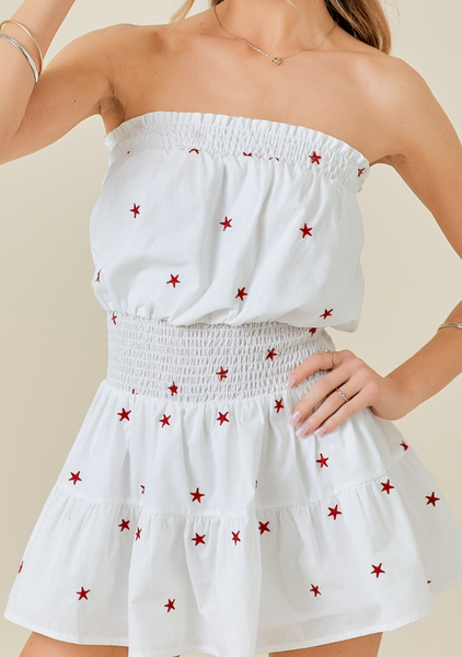 Starlight Strapless Mini Dress/Romper