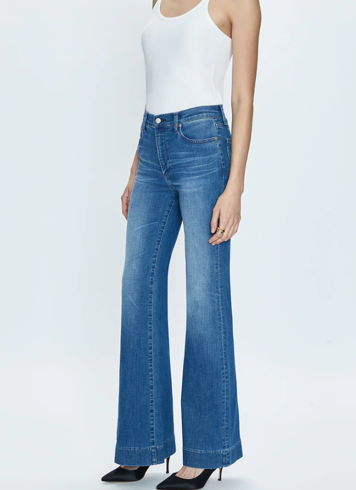 KinsleyMid Rise Flare Jeans