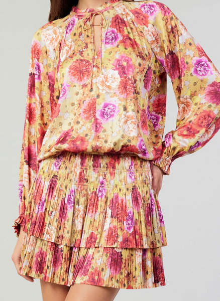 Kerri Floral LS Dress