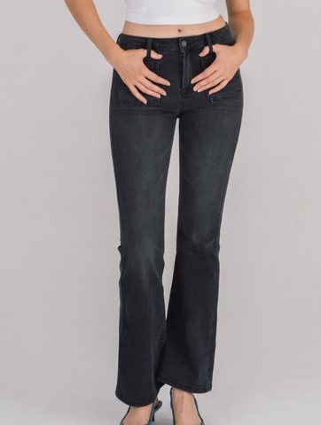 Jada Front Pocket Bootcut Jeans