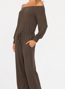 Myla Off Shoulder Jumpsuit