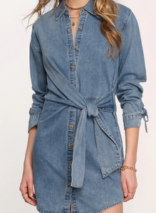 Katia Tie Side Denim Dresss