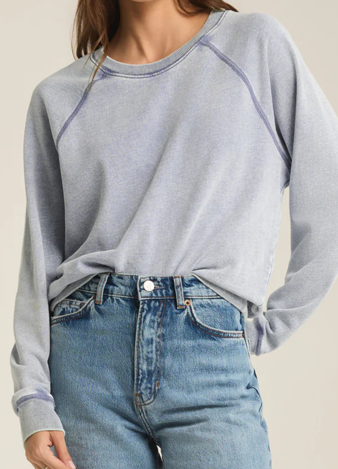 Dylan Soft Denim Pullover