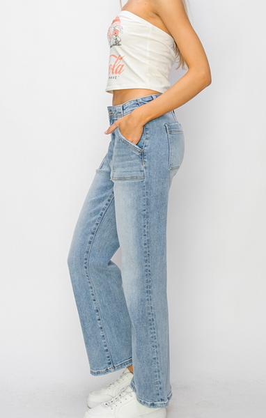 Kade Cropped Flare Jeans