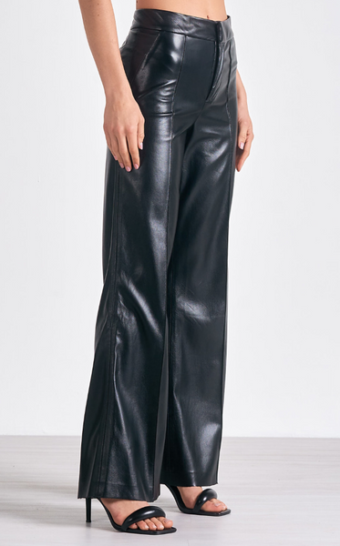 Harper High Rise Faux Leather Pants