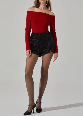 Everest Sequin Shorts