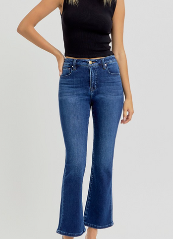 Bea Crop Bootcut Jeans