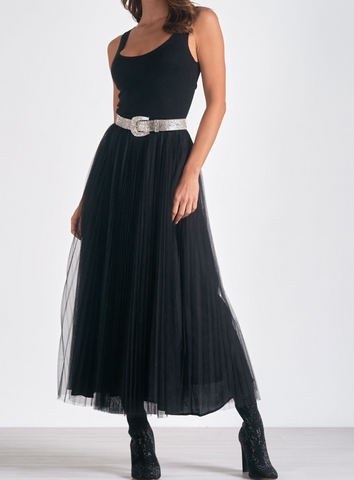 Cindy Tulle Midi Dress