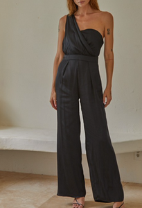 Dallas One Shoulder Jumpsuit