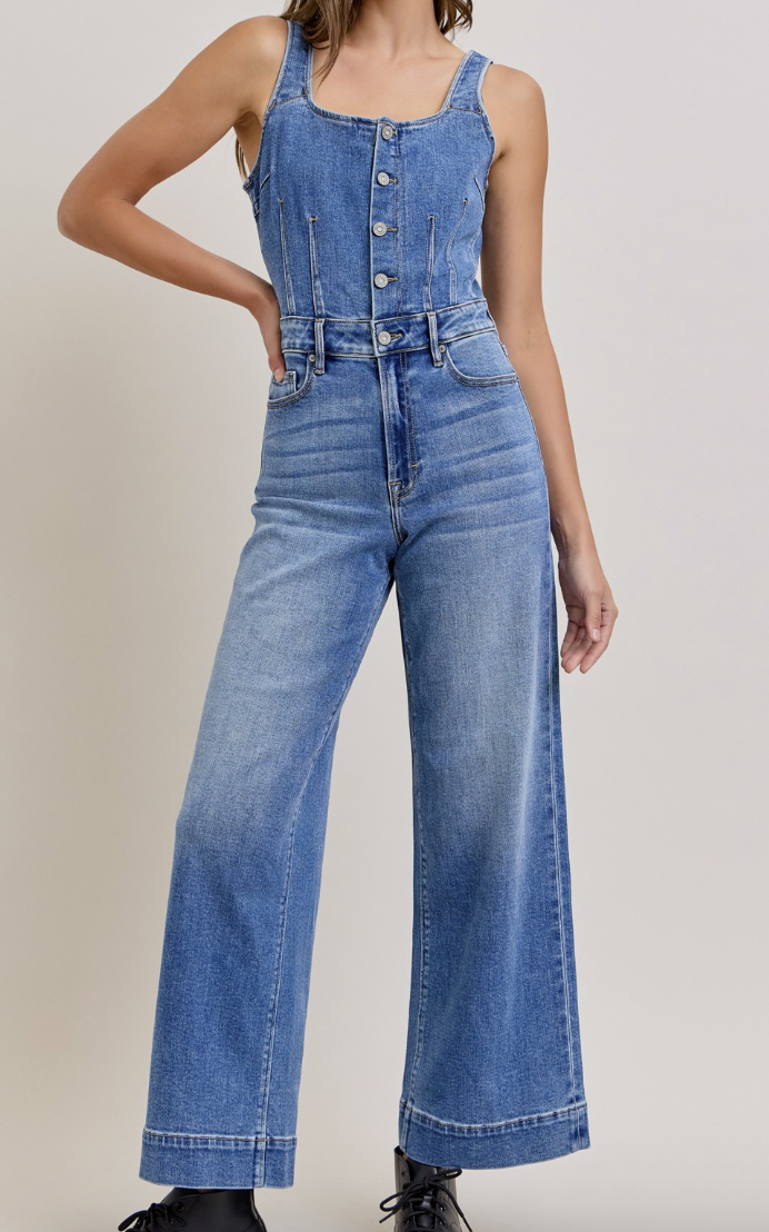 Kendall Denim Jumpsuit