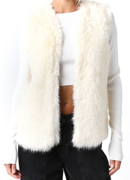 Faye Faux Fur Vest