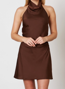 Amber Halter Neck Dress