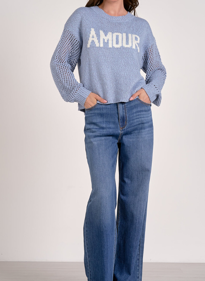 Amour Crew Neck Sweater