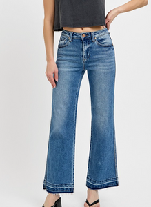 Andie Raw Hem Jeans