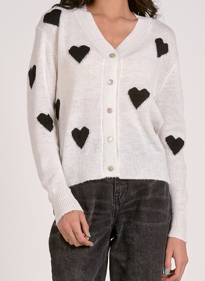 Scattered Hearts Cardigan