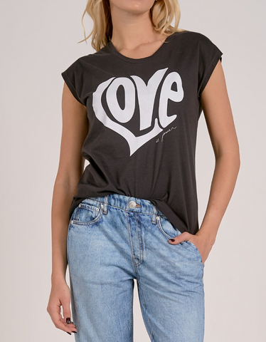 Love Cap Sleeve Tee