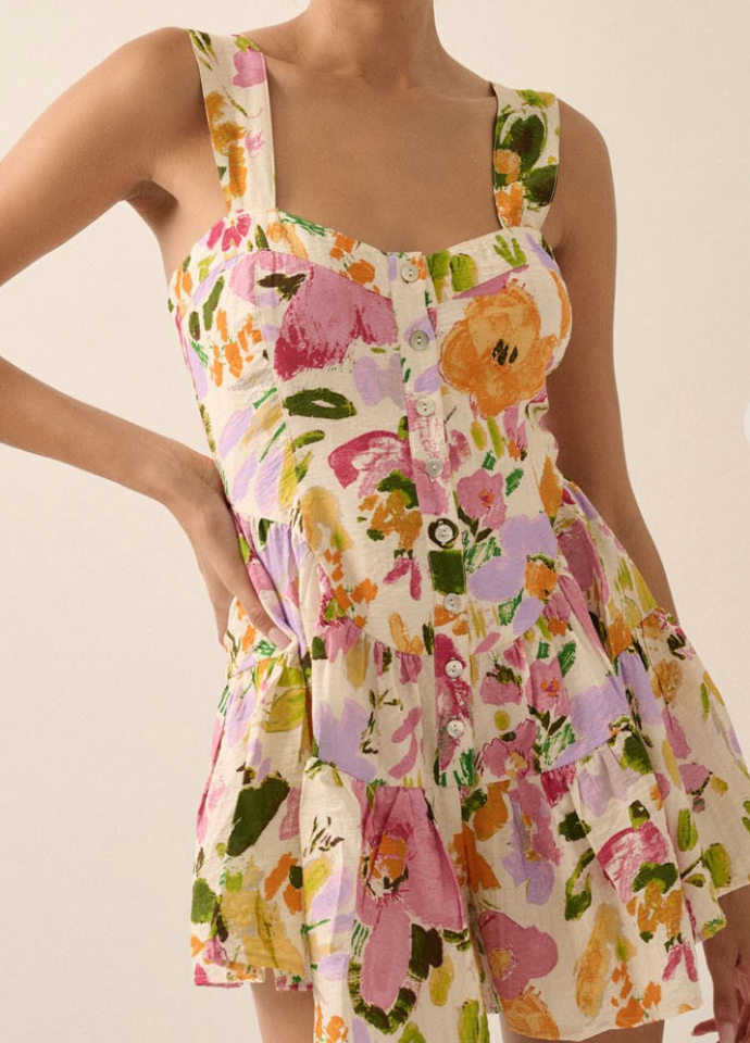 Lane  Floral Romper