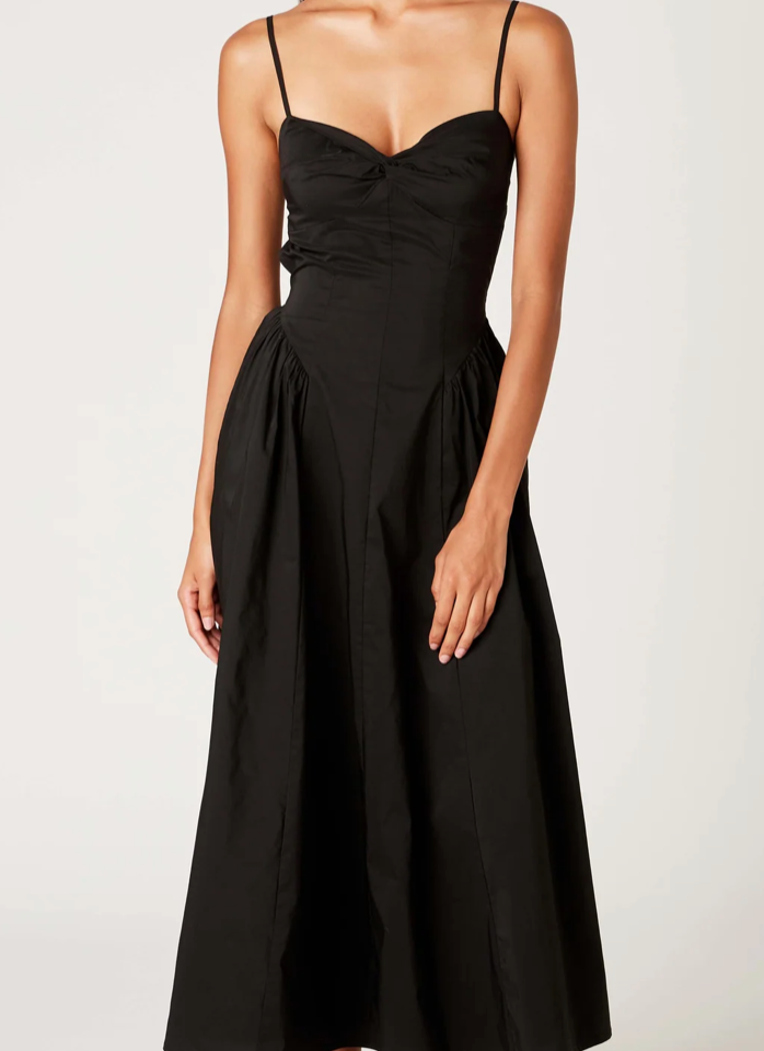 Irena Open Back Midi Dress