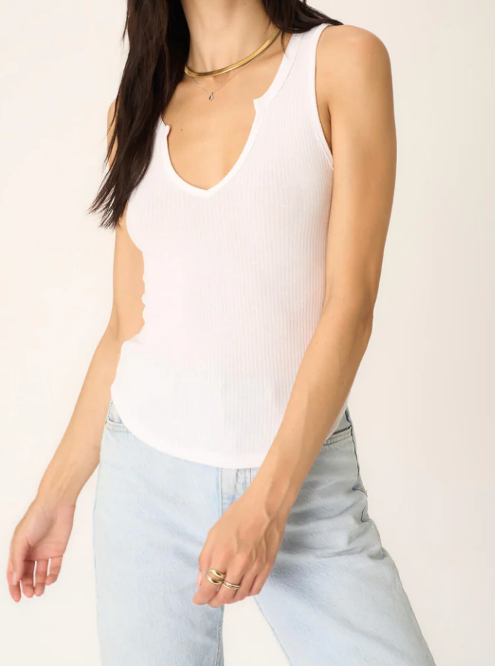 Nina  Split Neck Tank