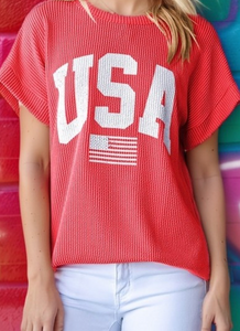 USA Texture Tee