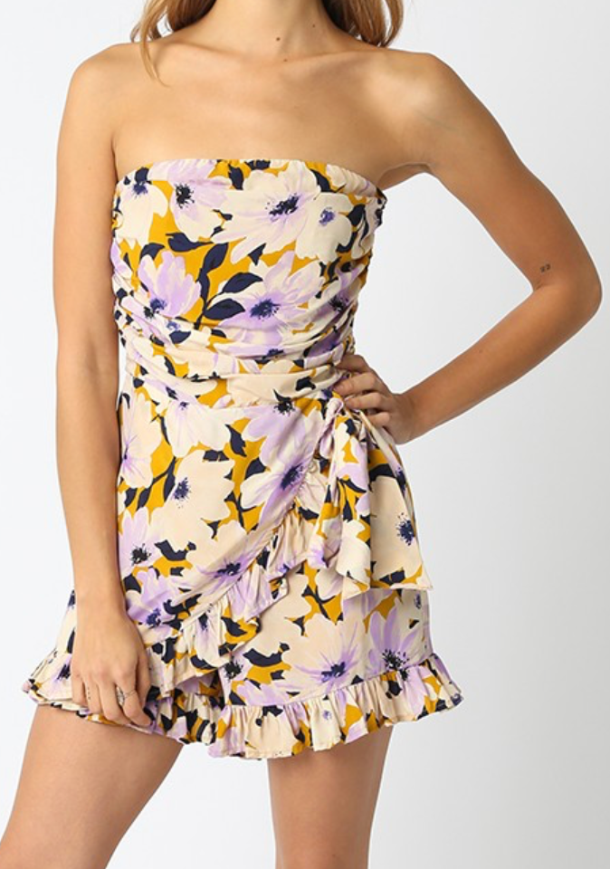 Hazel Side Tie Romper