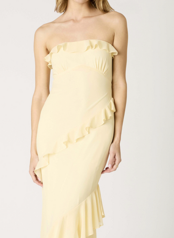Summer Ruffle Maxi Dress