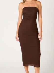 Reese Mesh Midi Dress