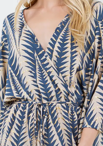 Molly Kimono Sleeve Romper