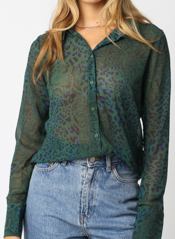 Fiona Print Chiffon Top