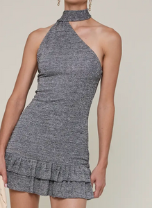 Geri One Shoulder Scarf Dress