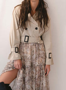 Jamie Short Trench Coat