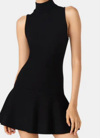 Angela Knit Mock Neck Dress
