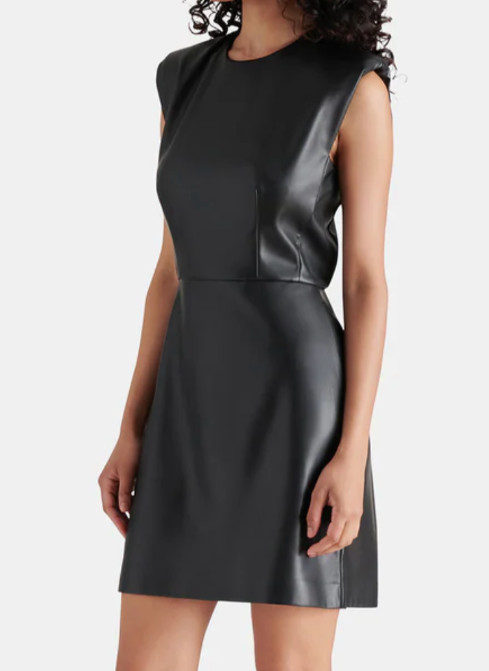 Mindy Leather Dress