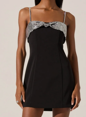 Brinda Sequin Detail Dress