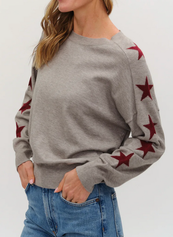 Malory Star Detail Sweater