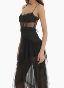 Anastasia Mesh Maxi Dress